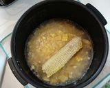 牛風味のとうもろこしご飯作り方3写真