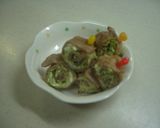 お弁当に☆一口生姜焼き巻作り方5写真