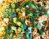 【アレンジ】0秒チキンラーメンで油そば風作り方7写真