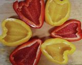 パプリカのご飯詰め作り方1写真