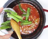スペルト小麦のトマトスープ作り方8写真