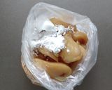 プリンクルパウダーでスティック唐揚げ。作り方3写真