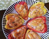 パプリカのご飯詰め作り方8写真