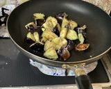 なすと鶏胸肉のピリ辛照り焼き作り方4写真