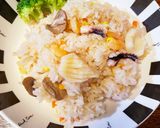 簡単☆チキンピラフ エビピラフ作り方14写真