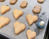 スパイファミリー風ピーナツ色のマカロン作り方15写真