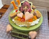 スパイファミリー風ピーナツ色のマカロン作り方18写真