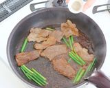 残った焼き肉で！豪快肉はるさめ作り方3写真