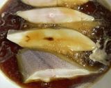 甘じょっぱい煮付作り方1写真