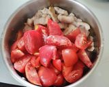 トマトたっぷり!無水トマトカレー!作り方1写真