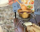 キャンプに！あったかお手軽ぜんざい作り方4写真