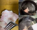 ゆで鶏の温サラダ手作り醤油ドレッシング♪作り方2写真