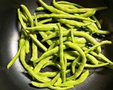 インゲンのクレイジーソルト炒め作り方2写真