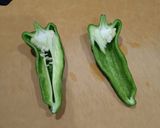 大量消費。ピーマンの炒め煮作り方1写真