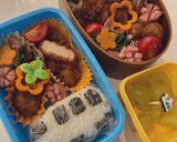 キャラ弁苦手でも可愛くしたい!簡単弁当♬作り方3写真