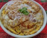 お蕎麦屋さんみたいな、カツ丼♪作り方2写真