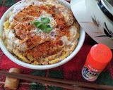お蕎麦屋さんみたいな、カツ丼♪作り方5写真