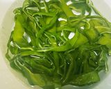 茎わかめのニンニク炒め作り方1写真
