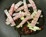 ゴーヤとベーコンのペペロンチーノ作り方4写真