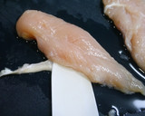 レンジで簡単！蒸し鶏のトマト和え作り方1写真