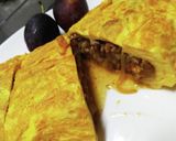 もやしは便利＊かさ増しあんかけ肉オムレツ作り方9写真