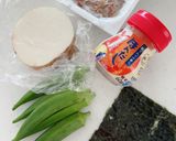 ねばねば具材の味噌汁作り方1写真