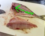 王道!アジの三枚おろし作り方5写真