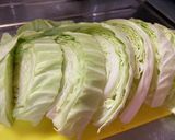 キャベツ・豚バラ・キノコ蒸し煮作り方1写真