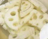 じゃがいもと蓮根のオクラ甘酢あんかけ作り方1写真