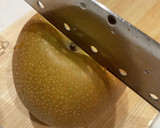 梨やりんごを甘く食べる切り方作り方1写真