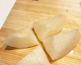 梨やりんごを甘く食べる切り方作り方3写真