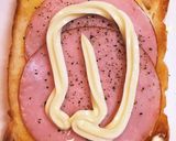 マシュマロ ハムトースト作り方3写真