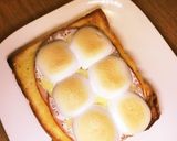 マシュマロ ハムトースト作り方4写真
