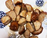 肉団子リメイク★ピーマンの肉詰チーズ焼き作り方3写真