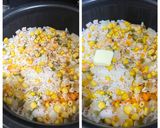 バターたっぷり炊飯器ピラフ☆焼き鯖弁当作り方3写真