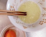 オートミールのお月見卵かけごはん作り方1写真