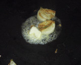 牡蠣のバター焼き♪ほうれんそう添え♪作り方4写真