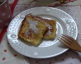 混ぜて焼くだけ簡単フレンチトースト☆作り方4写真