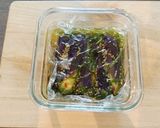 茄子の青汁焼き浸し作り方4写真