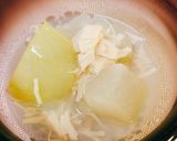 簡単♡トロトロ♡冬瓜とホタテ缶詰の煮物作り方10写真