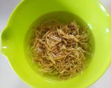 切干大根とお豆さんのゆかり風味サラダ♥作り方3写真