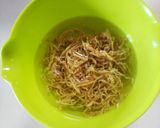 切干大根とお豆さんのゆかり風味サラダ♥作り方3写真