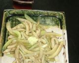 水晶茄子（?）： ナスの千切り茹で浸し作り方7写真