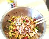 切干大根とお豆さんのゆかり風味サラダ♥作り方7写真