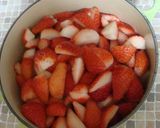 fraise confiture作り方1写真