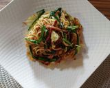 ヨウサマの減塩チャーシュー醤油焼きそば作り方11写真