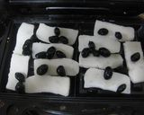 残り餅で・黒豆入りモッフル♫作り方1写真