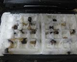残り餅で・黒豆入りモッフル♫作り方2写真