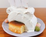 すみっコぐらし立体ケーキ(ハーフケーキ)作り方7写真
