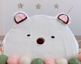 すみっコぐらし立体ケーキ(ハーフケーキ)作り方11写真